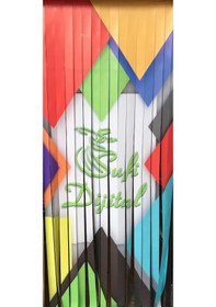 Resim Mağaza Tipi Branda Kapı Sinekliği 100X200 Cm 