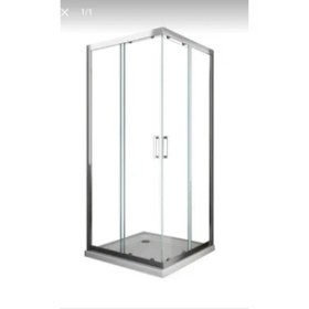 Resim Özel Duş Özelduş 90X90CM H180 5mm Seffaf Cam(Teknesiz) 