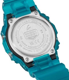Resim Casio Erkek Kuvars Saat, Dijital Gösterge ve Reçine Kayış 