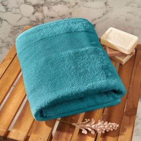 Resim Nuvomon Banyo Havlusu - Turkuaz - 90x150 cm 