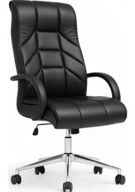 Resim Italo Makam Koltuğu Ofis Koltuğu Büro Koltuğu Müdür Koltuğu Yönetici Koltuğu Bilgisayar Koltuğu Siyah 