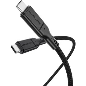 Resim Amazingthing Thunder Pro USB3.2 Gen2 PD3.1 Port Korumalı Type-C to Type-C Kablo 120cm 240W 4K@60Hz 