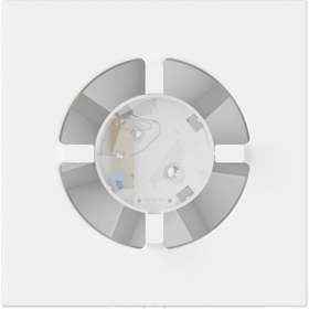 Resim VentEurope Eon 100 BD - 10 cm Tuvalet ve Banyo Kapaklı Damperli Aspiratör Fanı-Siyah 
