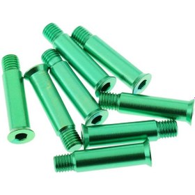 Resim Homyl 8 Adet Paten Ayakkabı Tek Yüz Sivri Çivi Aks Yeşil Yeşil 