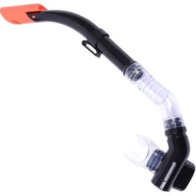 Resim Dolıty Yarı Kuru Şnorkel, Şnorkel Yüzme Dalış Ekipmanları Siyah Siyah 