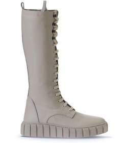 Resim Bueno Shoes Bej Deri Kadın Spor Çizme 01wt3411 