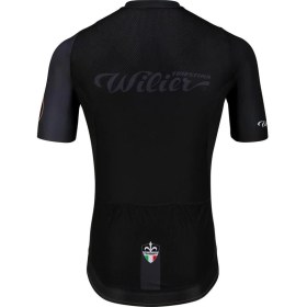 Resim Wilier Triestina Maglia Cycling Club Siyah Kadın Bisiklet Forması - XL 