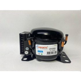 Resim TORONTO ZH25G 12-24 V DC Hermetik Ekovat Kompresör 