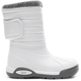 Resim IGOR Topo Ski Charol Beyaz Bebek Yağmur Botu 