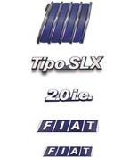 Resim MEF Tipo Slx 2.0 Ie Yazı Ve Panjur Arması Set 5 Parça 