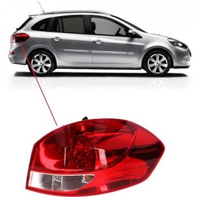 Resim Clio 3 Sw Grandtour 2009-2012 Sağ Stop Lambası 