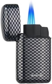 Resim MGM05-30 Delicili Üçlü Jet Alev Blue Carbon Çakmak 