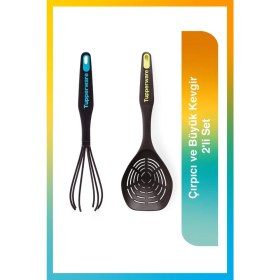 Resim Tupperware Çırpıcı ve Büyük Kevgir 2'li Set 