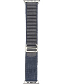 Resim Teknodur Watch Ultra 49mm Uyumlu Krd-74 Hasır Kordon-mavi 