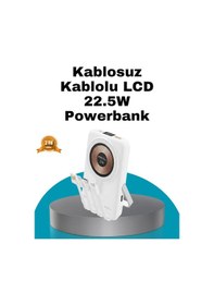 Resim Magsafe Uyumlu Kablosuz Powerbank Hızlı Şarj Özellikli 