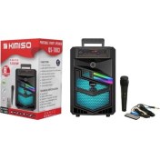 Resim Platoon PL-4435 Bluetooth Speaker Hoparlör Karaoke Mic. Usb/sd 