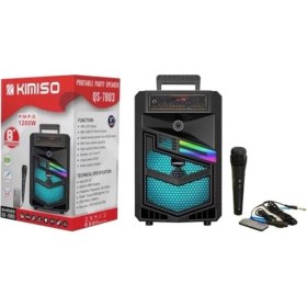 Resim Platoon PL-4435 Bluetooth Speaker Hoparlör Karaoke Mic. Usb/sd 