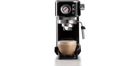 Resim Ariete Espresso Slim Metal 1381, Manometreli Kahve Makinesi, Kahve Tozu ve Ese Kapsülleri ile Uyumlu 