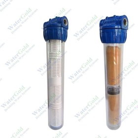Resim Watergold Tortu Ve Pislik Önleyici Yıkanabilir + Kireç Giderici Filtre 20" 