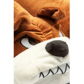 Resim Twigy Kızgın Erkek Hayvanlı Panduf Kahverengi 41/46 