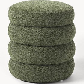 Resim Most Twister Puf 11 Yeşil Bukle Kumaş Evinize Teslim 