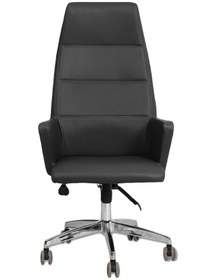 Resim Hunt Mobilya Vaga Krem Deri Ofis Yönetici Koltuğu Siyah 