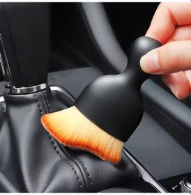 Resim Mini Araç Oto Araba Klima Havalandırma Detaylı Temizlik Fırçası Yumuşak Tüylü 