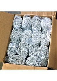 Resim Galipoğlu 15 Cm'lik Pvc Kaplı Bağ Teli, Torba Teli, Klips / Kg 