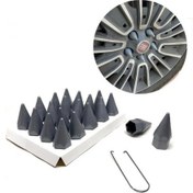 Resim Sts Oto Aksesuar Sivri Mermi Bijon Kapağı Sökme Aparatlı Gri 19 mm (01) 