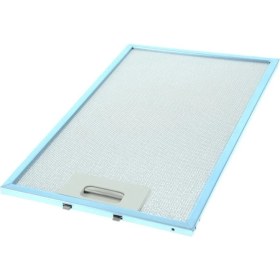 Resim Icanpares Whirlpool Uyumlu En 20 cm Boy 34,5 cm - Arka Tırnak 12,5 cm Aspiratör Davlumbaz Metal Yağ Filtresi 