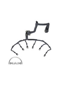 Resim Man Tga Enjektör Kablo Demeti 51254136256 