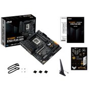 Resim TUF GAMING B760-PLUS WIFI, 4xDDR5, 3x M.2, HDMI, DP, 2xType-C, Wi-Fi 6, Bluetooth v5.2, 12-13.Nesil, LGA1700 Soket, Asus