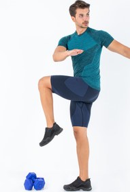Resim MioFit Erkek Active Kısa Kollu Dikişsiz Spor Tişört 