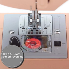 Resim Singer Simple 3337 Blush Açık Pembe Tam Devir Dikiş Makinası 