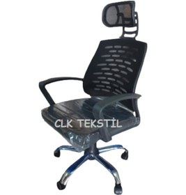 Resim Clk-06 Fileli Başlıklı Ofis Bilgisayar Makam Müdür Koltuğu Sandalyesi 