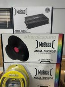 Resim Mobass MBM-380RGB 20CM MİDRANGE SES SİSTEMİ 
