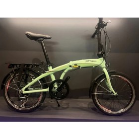 Resim Carraro Flexı 108 8 Vites Katlanır Bisiklet -Shimano Acera Vites Açık Yeşil 