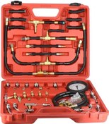 Resim Nt Tools Yakıt Sistemi Basıncı Test Cihazı Basınç Ölçer Ölçme Kit 