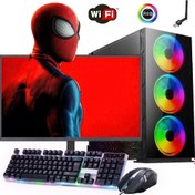 Resim INTEL I7 10700F 16GB 240GB SSD 1TB HDD 4GB GTX1650 24" Mon. Gaming PC Rogame