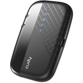 Resim cudy Mf4 4g Lte 2000mah/7saat 10 Cihaz Destekli Sım Kart Takılabilir Taşınabilir Mobile Wi-fi Router 