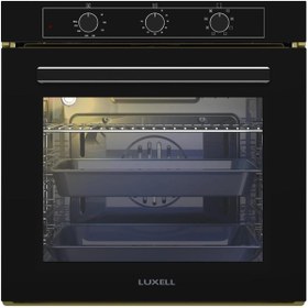 Resim Hype Store A68-SF3 88 lt Süper Kristal Siyah Ankastre Fırın 