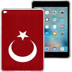 Resim Apple Uyumlu iPad Mini 4 Baskılı Silikon Kılıf Bk-4 