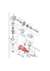 Resim Makita 9565CVR Gövde Ürün Kodu 453276-2 