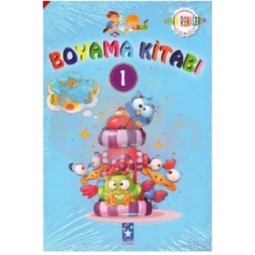 Resim Yıldız İnce Boyama Kitabı Mavi 