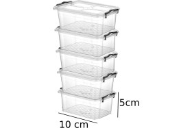 Resim Mim Life Mini Saklama Kabı Kahvaltılık Erzak Kabı 10 Adet 