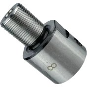 Resim Torna Chuck Centering 8mm Için Çelik Chuck Binek Çubuk Adaptör Konnektörü 