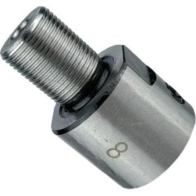 Resim Torna Chuck Centering 8mm Için Çelik Chuck Binek Çubuk Adaptör Konnektörü 