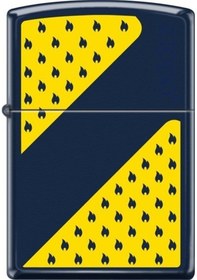 Resim Zippo Yellow And Navy Design Çakmak 