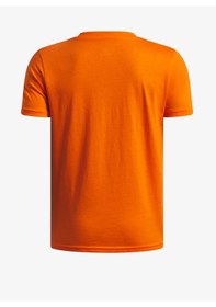 Resim Under Armour Ua Hoops Trıple Logo Ss Erkek Çocuk Tişört 6012660 6012660 800 