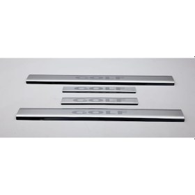 Resim Volkswagen Golf 7 Krom Kapı Eşiği 4 Parça 2013 Üzer 